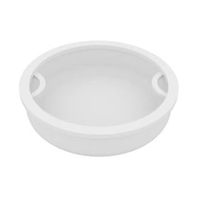 Essentra Tube End Plug 63.0 mm With Finger Grip LDPE - PIR White [12306]; 10084519