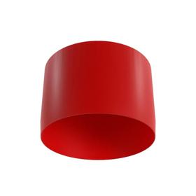 Essentra Tube End Caps 81.5 mm 54.0 mm LDPE - PIR Red [12558]; 10085394