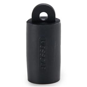 Essentra Flexible End Cap 15.0 mm 29.5 mm PVC Black [12706]; 10086339