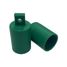 Essentra Flexible End Cap 29.0 mm 35.0 mm Vinyl Green [12250]; 10084472