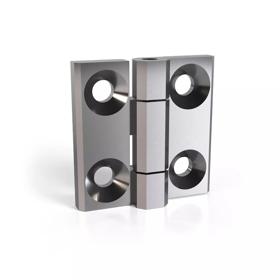 Essentra Leaf Hinge 30.0 mm 30.0 mm 4.0 mm Silver [1299113]; 10087657