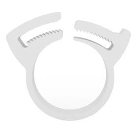 Essentra Hose Clamp 80.0 mm 85.0 mm PA White [135012811302]; 10088609