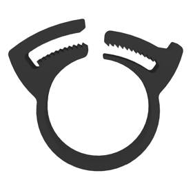 Essentra Hose Clamp 38.0 mm 41.5 mm 8.0 mm Nylon 6/6 Black [135011759902]; 10088340
