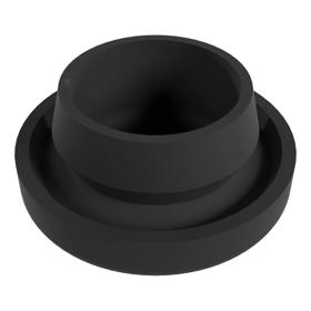 Essentra Body Plug 18.0 mm 0.8 mm 2.0 mm TPE Black [BP-16234]; 10107980