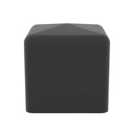 Essentra Square Ferrule 15.9 mm 15.9 mm LDPE - PIR Black [199019]; 10092668