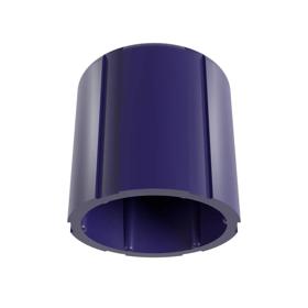 Essentra Soft Knurled Cap 9.6 mm 11.3 mm Blue TPE [2281000]; 10093979