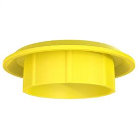 Essentra Bearing Plug 45.0 mm 66.0 mm (DIA) LDPE Yellow [3483600]; 10100585