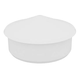 Essentra Fence Post Cap 65.0 mm 22.0 mm LDPE White [3584100]; 10100912