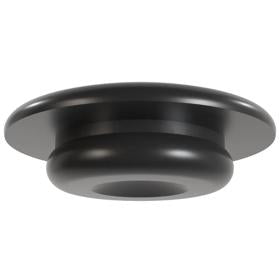 Essentra Blanking Plug 19.0 mm PVC Black [50680]; 10104279