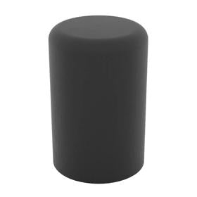 Essentra End Tip 9.5 mm 13.3 mm PVC Black [51114]; 10104422