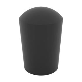 Essentra Tapered Ferrule 9.5 mm PVC Black [50978]; 10104354
