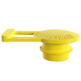Essentra Compression Fit Plug M12 x 1.5 16.0 mm Yellow LDPE [552082]; 10104651