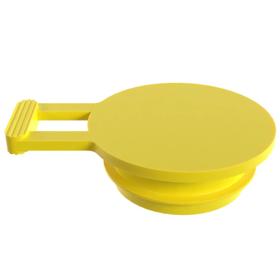 Essentra Compression Fit Plug M36 x 2.0 40.0 mm Yellow LDPE [552091]; 10104743