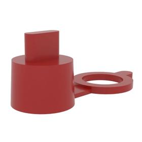 Essentra Grease Nipple Cap 6.3 mm LDPE - PIR Red [61454]; 10105375