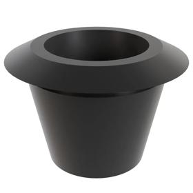 Essentra Blanking Plug 7.0 mm 11.0 mm 1.7 mm EBA Black [6353000]; 10105429