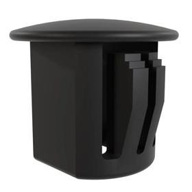 Essentra USB Cap 12.0 mm 10.5 mm 1.4 mm Nylon 6/6 Black [BPE-ST-1-01]; 10108048