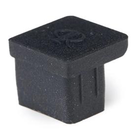 Essentra USB Cap 2.5 mm 10.5 mm 10.5 mm EPDM Black [CP-RJ11-427]; 10108314