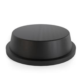 Essentra Adhesive Bumper 31.5 mm 2.5 mm PU Black [RBS-72BK]; 10165010