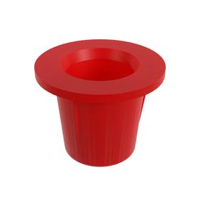 Essentra Tapered Cap & Plug 9.2 mm 10.3 mm LDPE Red [004009500503]; 10114445