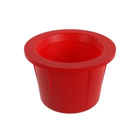 Essentra Tapered Cap & Plug 16.2 mm 12.5 mm LDPE Red [004016000503]; 10114483