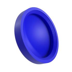 Essentra Cover Caps 12.0 mm 14.2 mm 5.2 mm HDPE Blue [006605203304]; 10115947