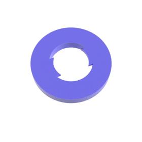 Essentra Retaining Washer 4.3 mm 8.0 mm 1.0 mm LDPE - PIR [015204008703]; 10116869