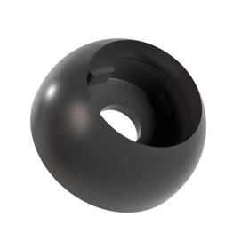 Essentra Secure Cover Caps 10.2 mm 38.3 mm 16.6 mm PP Black [036006111411]; 10117484
