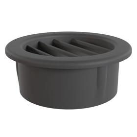 Essentra Vent Plug Heat Stabilized PA Grey [123102500201]; 10124888