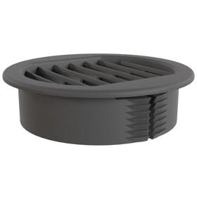 Essentra Vent Plug Heat Stabilized PA Grey [123104300201]; 10124918