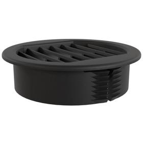 Essentra Vent Plug Heat Stabilized PA Black [123107059901]; 10124963