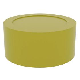 Essentra Standard Sizes Pipe Cap 75.0 mm 34.5 mm Yellow LDPE - PIR [12400]; 10125373