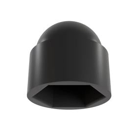 Essentra Nut Protection Cap M8 13.0 mm 13.0 mm LDPE - PIR Black [130008022003]; 10125991