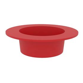 Essentra Tapered Cap & Plug LDPE - PIR 29.2 mm 31.4 mm Red [1461619]; 10126394