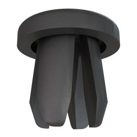Essentra Sheet Cover Cap 6.0 mm 10.4 mm Black PA66 [161006059902]; 10126622