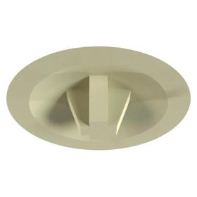 Essentra Cross-Head Screw Cap M2 12.5 mm 4.1 mm PE-HD Ivory [2344/MAG]; 10129982
