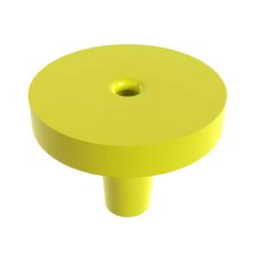 Essentra Tapered Cap & Plug LDPE 5.0 mm 6.5 mm Yellow [3104000]; 10133484