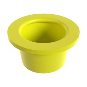 Essentra Tapered Cap & Plug LDPE 34.0 mm 38.0 mm Yellow [3133000]; 10134016