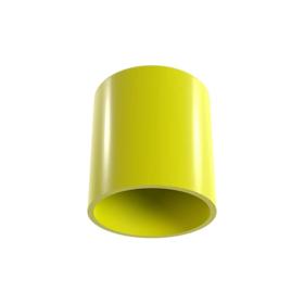 Essentra Non-Threaded End Caps 37.0 mm (ID) 57.4 mm (H) PE Yellow [3643000]; 10137611