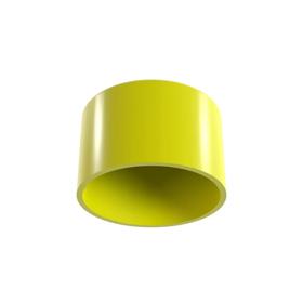 Essentra Non-Threaded End Caps 38.3 mm (ID) 27.7 mm (H) PE Yellow [3646000]; 10137666