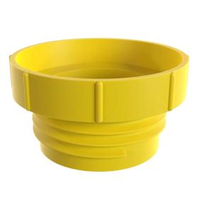 Essentra Threaded Plug UNF Threads, JIC Threads 1-1/16 x 12 HDPE Yellow [8440000]; 10145913