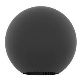 Essentra Round Ball Cap 15.9 mm (DIA) LDPE Black [BC020A]; 10148983