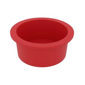 Essentra Tapered Cap & Plug LDPE 40.97 mm 42.82 mm Red [GP660A]; 10155400