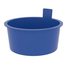 Essentra Side Pull Tab Plug 52.7 mm 48.2 mm LDPE Blue [P-65]; 10162842