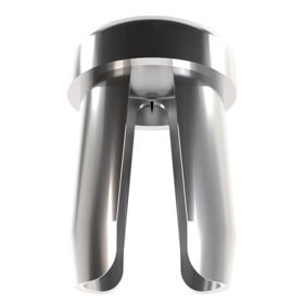 Essentra Round Round Tube Insert Natural Steel [PFGR254-18]; 10162965