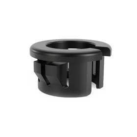 Essentra Snap Fit Bushing Nylon 6/6 Black [PGSB-0609A]; 10163108