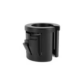 Essentra Snap Fit Bushing Nylon 6/6 Black [PGSB-1A]; 10163115