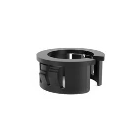 Essentra Snap Fit Bushing Nylon 6/6 Black [PGSB-1822A]; 10163160