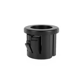 Essentra Snap Fit Bushing Nylon 6/6 Black [PGSB-2A]; 10163177