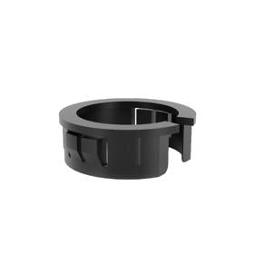 Essentra Snap Fit Bushing Nylon 6/6 Black [PGSB-5A]; 10163191