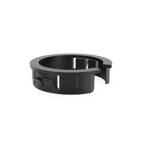 Essentra Snap Fit Bushing Nylon 6/6 Black [PGSB-8A]; 10163221